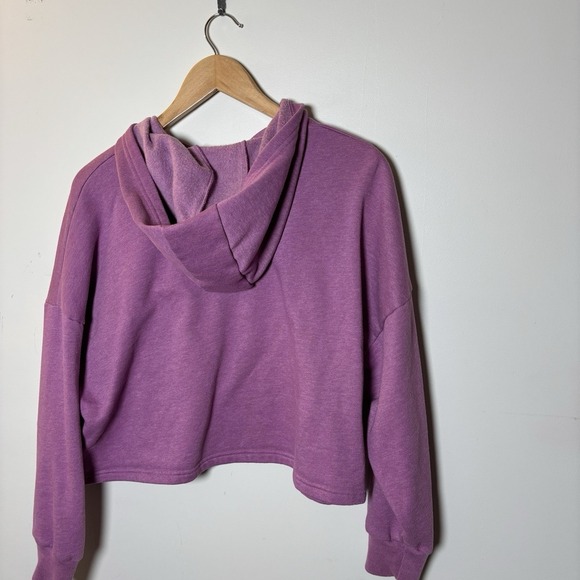 Under Armour Women's UA Taped Fleece Hoodie Size SMALL Polar Purple - Picture 8 of 13